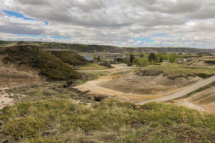 Royal Tyrell Museum and Midlands Provincial Park in Drumheller, Alberta